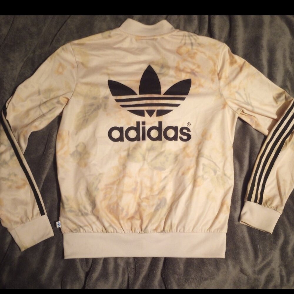 Floral Adidas Track Jacket
